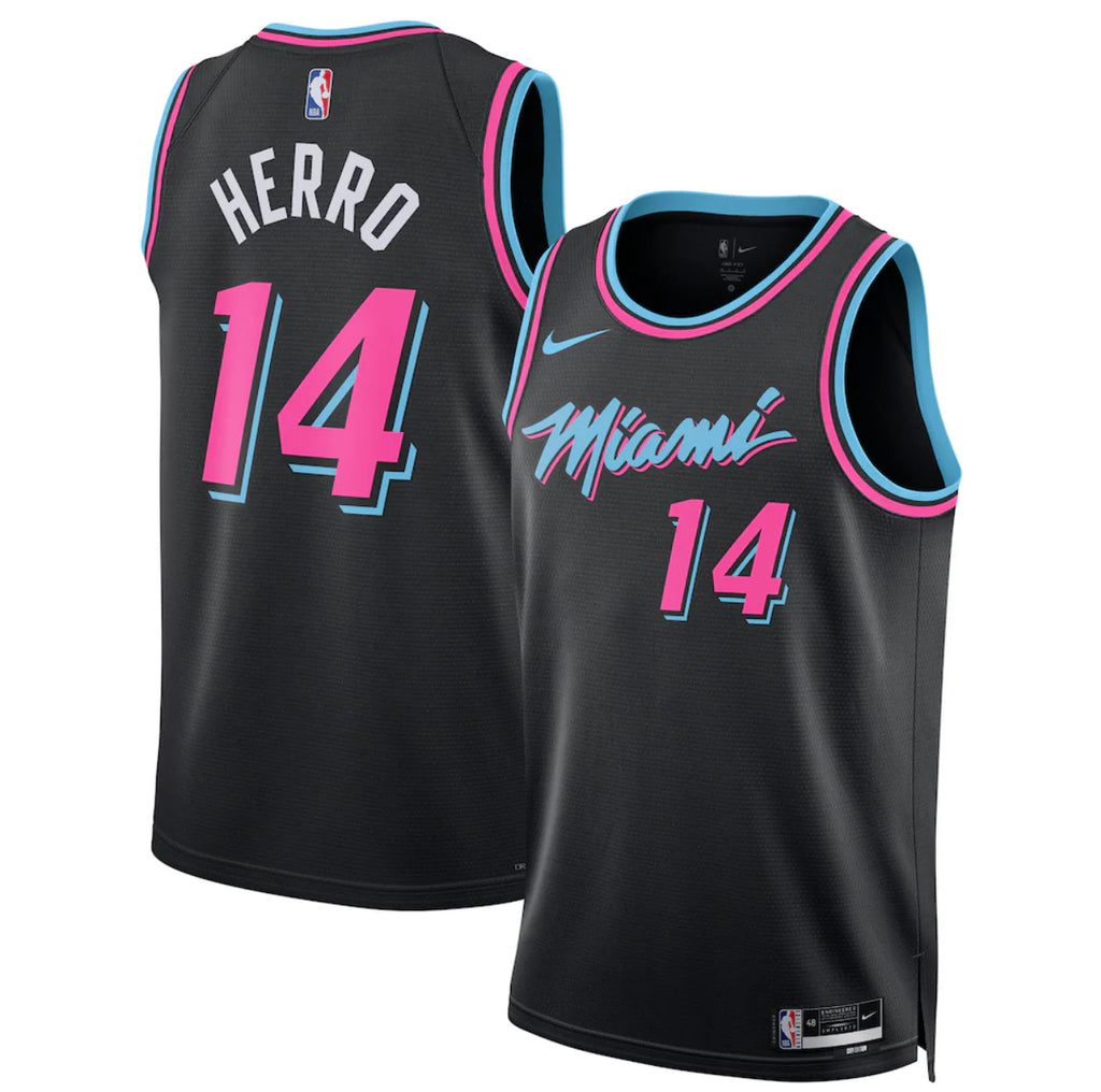 גופיית NBA מיאמי היט שחורה HERRO #14